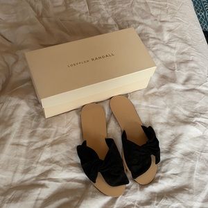 Never worn sandals with original packaging